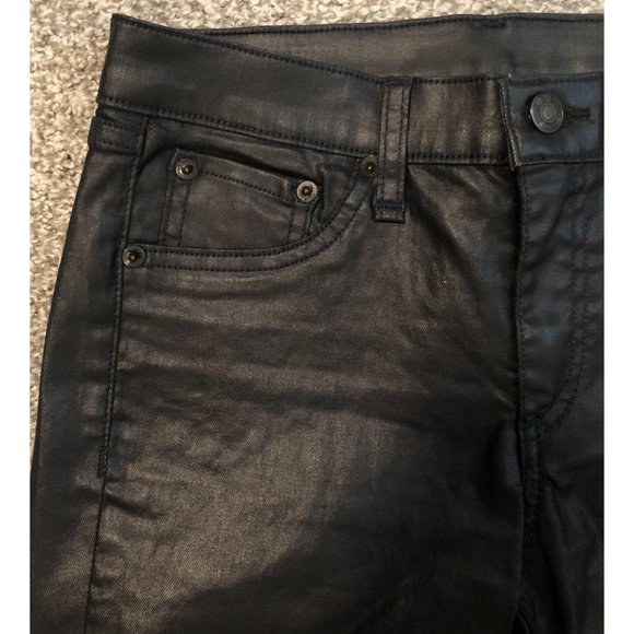 Rag & Bone Coated Legging Zipper Jeans - Size 27 - Picture 4 of 14